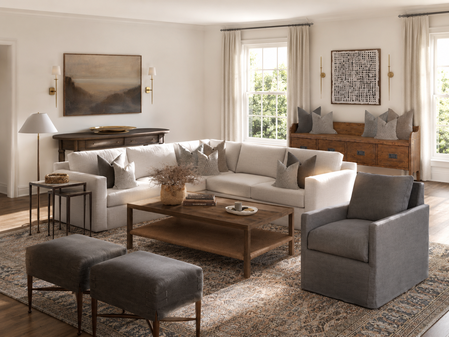 Full-Service Design example interior by H&L Interiors